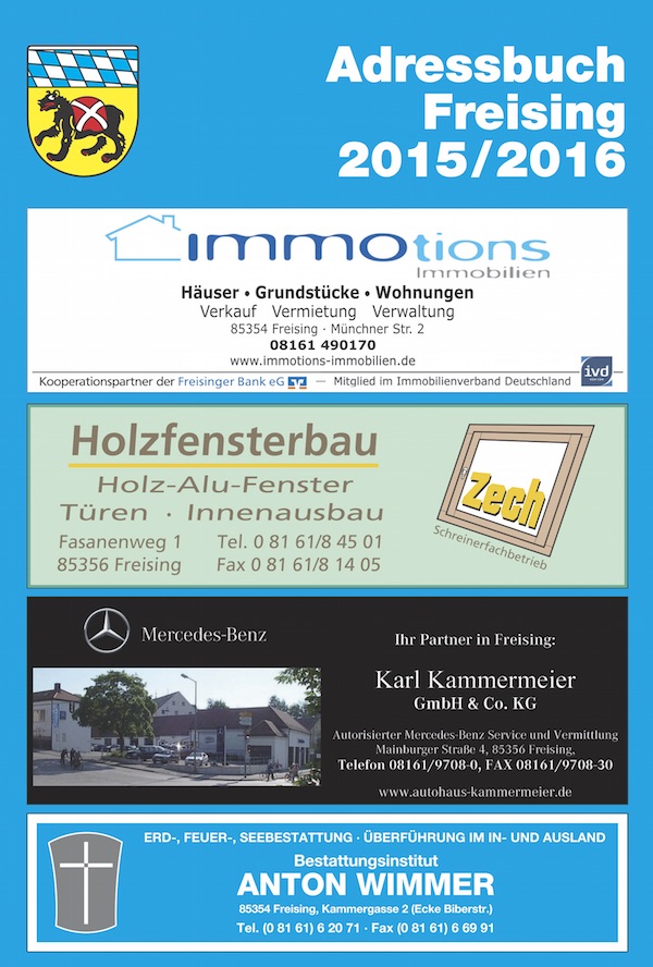 Adressbuch Freising