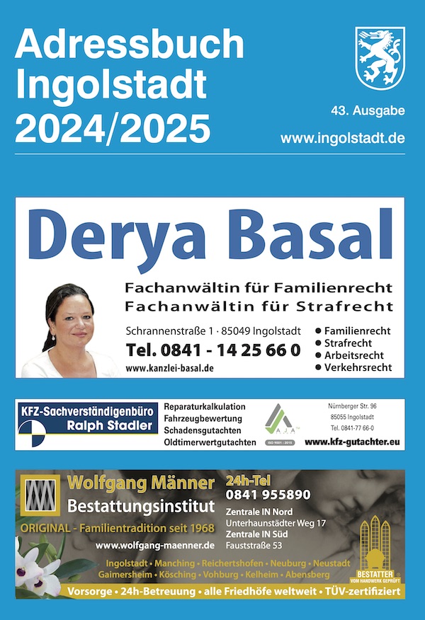 Adressbuch Ingolstadt